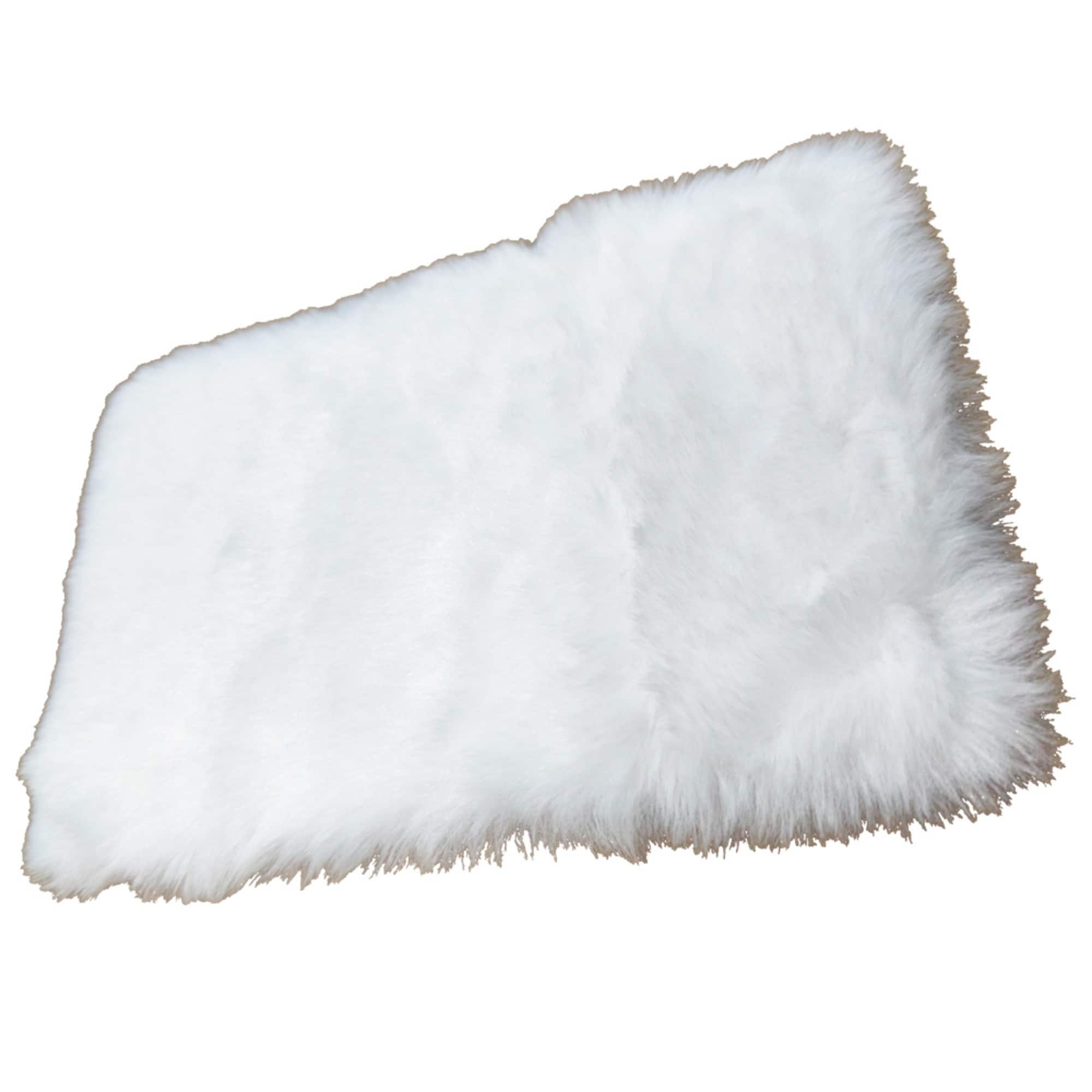 Miniature White Area Rug by Make Market®